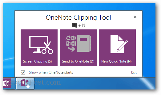 one note clipping tool