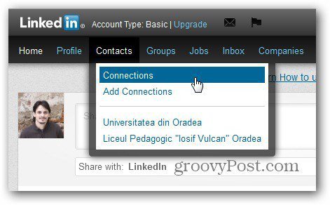 linkedin remove contact connections